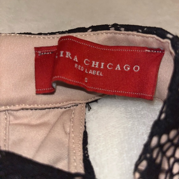 Akira Black & cream Lace Midi Dress - Picture 15 of 15